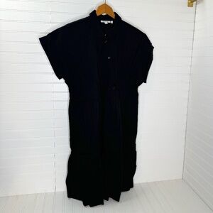 Chico's Black Short Sleeve Dress